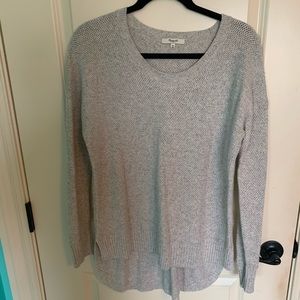 Madewell Grey Basic Sweater